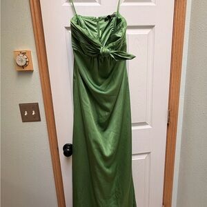 BCBGMaxAzria Green Maxi Dress
